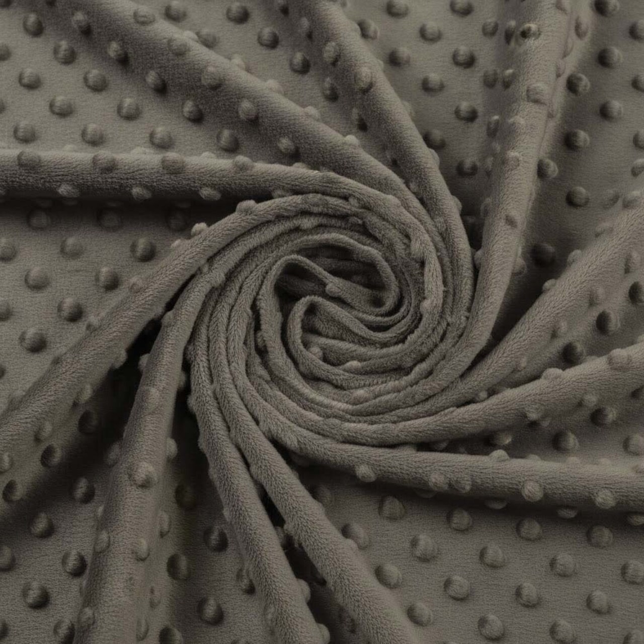 1 Yard Minky Dimple Dot Faux Fur Fabric, 60″ Wide 100% Polyester